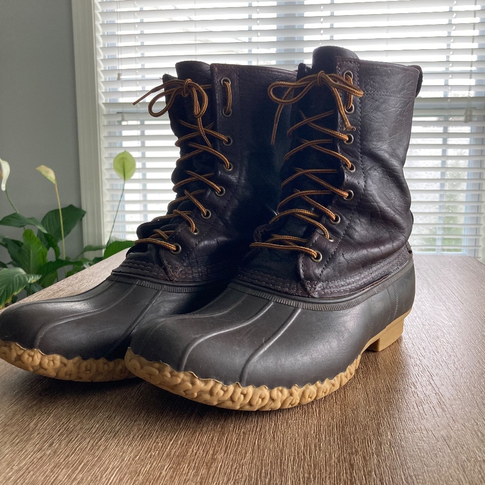 Vintage L.L. Bean Bison Boot - Raisin - 11